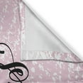 thumbnail image 3 of Ambesonne Saying Kitchen Curtains, Message with Paint Smear, 55"x45", Pale Pink White, 3 of 3