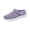 Light Purple, variant on Lightweight Clog Sneakers, Orthopedic Slip On Sandals Hollow Out Slides Arch Support Plantar Fasciitis Recovery Slippers Breathable Walking Loafers Closed Toe Mules Clogs, Light Purple 6.5