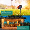 thumbnail image 3 of Luces solares para cortinas echosari, 2,4 x 1,8 m, 144 LED, impermeables, 3 of 7