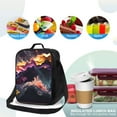 thumbnail image 4 of Honeii Explosive Fluid Splash Art Print Insulated Lunch Bag, Reusable Lunch Box for Adult, Leakproof Cooler Bag for Work Office Travel Picnic, 4 of 7