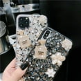 thumbnail image 4 of case for iPhone 11 Shiny Rhinestone Case for Girls Fashion Luxury Bling Bling Diamond Rhinestone Gemstone 3D Perfume Bottle and Flower Gemstone Soft TPU Back case for iPhone 11 6.1 inch, 4 of 6