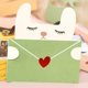 thumbnail image 4 of Tarjetas de mensaje de animales lindos, mini tarjetas de sobre, papelería de agradecimiento, tarjetas de felicitación para niños, 9 piezas, 4 of 4