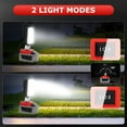 thumbnail image 3 of Lámpara LED Work Light LANKA de 90 W, 9000 lúmenes, para batería Milwaukee M18 de 18 V, 3 of 7
