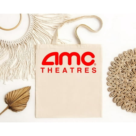 vintage New AMC Theatres American Movie Film Theater Cinema Art Logo Tote Bag S--TH23033