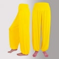 thumbnail image 3 of kaondbfi Womens Elastic Loose Casual Modal Cotton Soft Yoga Sports Dance Harem Pants Summer Yoga Pants for Women, 3 of 3