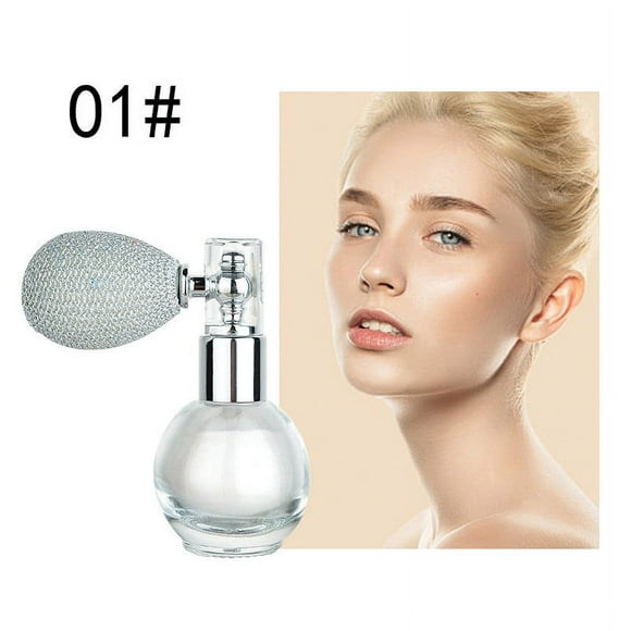 mtvxesu High Light Shimmering Spray Powder,Highlighter Powder Spray, Body Glitter Face High Gloss Spray Highlighter Loose Powder Makeup Spray For Face Body Cosmetic Sale