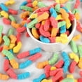 thumbnail image 3 of Neon Sour Gummy Worms, 2 Pound Bulk Bag, Sour Candy, The Hampton Popcorn & Candy Company, 3 of 5