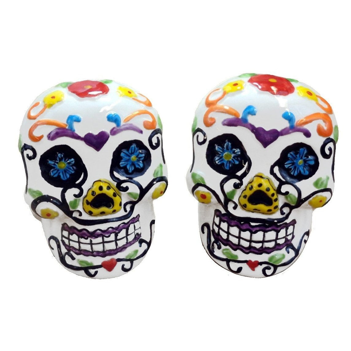 Day Of The Dead Salt And Pepper Shakers