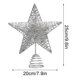 thumbnail image 4 of ¡Gran Promo de Temporada!, Adorno para árbol de Navidad con estrella dorada brillante y diseño hueco, adorno para árbol de Navidad Akmoler, 4 of 8