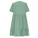 thumbnail image 4 of ICHUANYI Clearance Womens Spring And Summer V-Neck Loose Solid Pleated Casual High Waist Lace Dress(Mint Green, S) ICHUANYI WER2023080701989, 4 of 9