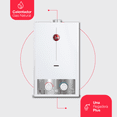 thumbnail image 2 of Calentador de Agua Instantáneo Rheem 8 Litros por Min Gas Natural 1 Servicio Plus 1er Mantenimiento incluido blanco, 2 of 11