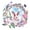Unframed, variant on Art.com Watercolor Spring Happy Easter Wreath Stretched Canvas Print Wall Art by Varvara Kurakina, 30" x 30"