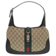 thumbnail image 1 of Pre-Owned Gucci GG canvas Jackie Shelley one-shoulder bag 00963... (Good), 1 of 11