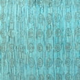 thumbnail image 1 of Ahgly Company Indoor Square Abstract Light Blue Modern Area Rugs, 4' Square, 1 of 4