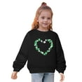 thumbnail image 4 of Oxodoi Toddler Baby Girl Long Sleeve Sweatshirt Tops Basic Solid Color Oversized Sweater Shirts Kid Fall Clothes, 4 of 5