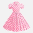 thumbnail image 2 of Gubotare Robes pour Adolescentes Robe d'Été Maxi à Bretelles Froncée Fluide Plage Décontractée Robe Soleil pour Adolescente Taille 8-9 (Rose, 8-9 Ans), 2 of 9