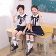 thumbnail image 2 of Kindergarten uniform, children's choir class uniform, graduation photo, school uniform set, elementary school choir poetry, 2 of 5