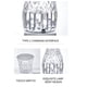 thumbnail image 4 of Luces LED, lámpara de escritorio, luz de noche, luz de libro, lámpara de mesa de cristal, lámpara de dormitorio rosa española, lámpara de noche roja con red de diamantes, lámpara de noche romántica US, 4 of 5