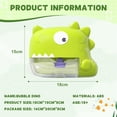 thumbnail image 3 of Diversión en la hora del baño del bebé con el juguete musical Dino Bubble Maker para bebés y niños pequeños, 3 of 6