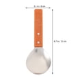 thumbnail image 3 of Non stick Rice Spoons Set of 2 Durable Stainless Steel Cooking Scoops for Home Use Silver, 3 of 8