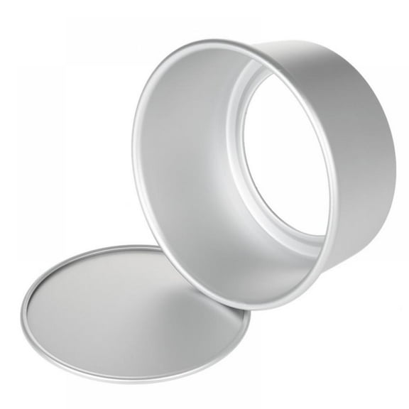 Cake Pan Stainless Steel Round Baking Pans Layer Cake Pans Tin Mirror Polished & Dishwasher Safe Non Toxic & Healthy