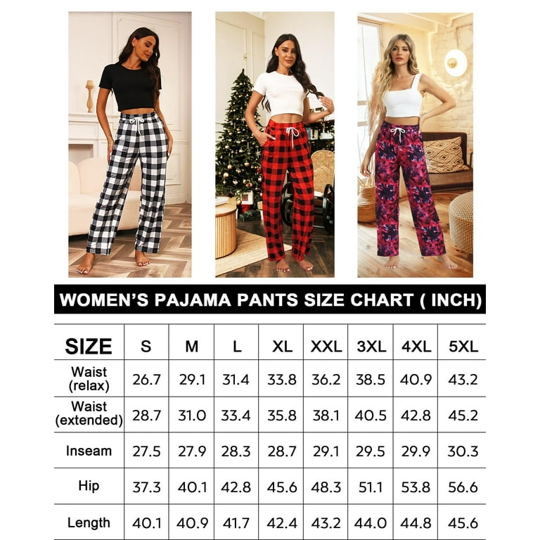 Pajama jeans size chart hotsell