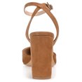 thumbnail image 4 of Journee Womens Tyyra Buckle High Block Heel Pointed Toe Pumps, Widths Available, 4 of 9