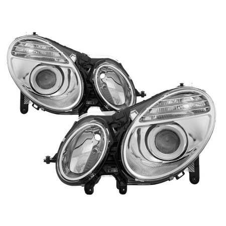 For 07-09 Mercedes Benz E550 4dr W211 (w/ HID Only) TD Projector Headlights (Chrome)