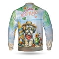 thumbnail image 2 of Havanese Hello Summer with Sunglasses and Surfboard Tropical Vibes All Over Print 3D Baseball Jacket Havanese Dog Lover Gifts Idea Bomber Jacket Softball - 00007, 2 of 6