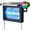 Blue, variant on 2-in-1 Solar Zapper Outdoor 4500v Electric Mosquito With Projection Light Ip66 Waterproof Cordless Fly Type-c Rechargeable For Patio Yard Camping