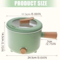 thumbnail image 3 of 1.8L Electric Hot Cooker Cooking Cooker Round Nonstick Noodles Suitable for Dormitories Cooking, 3 of 8