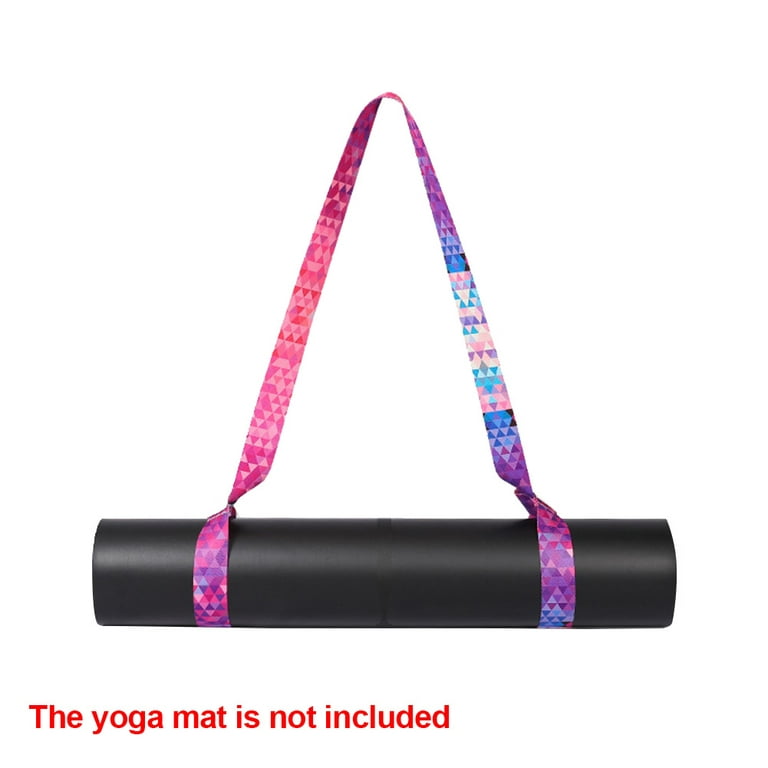 Famure Yoga belt-Yoga Mat Strap Elastic Adjustable Sling for Carrier  Stretching Daily Workout 