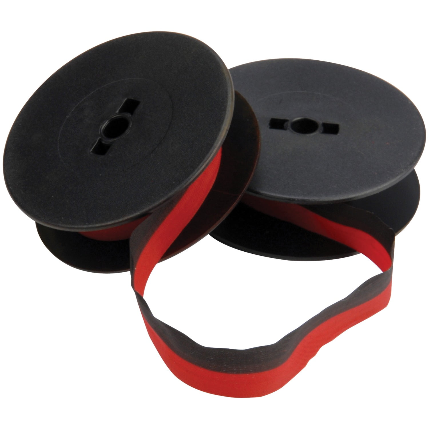 Solid Black + Royal Jubilee 12 Typewriter Ribbon 2 Pack - 1 Black and Red 1