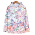 thumbnail image 4 of Bovemsi Sweatshirt for Women Fashion Spring Autumn Casual Long Sleeve Hoodies Sweatshirts Top Camo Hoodie, 4 of 9