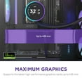 thumbnail image 5 of NZXT CMH92FBR1 H9 Flow RGB ATX Mid-Tower PC Case Dual Chamber Black, 5 of 9