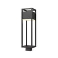 thumbnail image 1 of Z Lite 585PHBS-BK-LED 26 in. Barwick LED Noir Extérieur Post Mount Fixture, 1 of 1