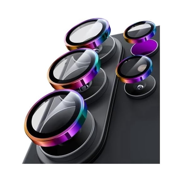 for Samsung Galaxy S26 Ultra Camera Lens Protector - [Top 9H  Tempered Glass - 12FT Military Grade] Case Friendly Invisible Fit Camera Screen Protector Cover Accessories,Colorful