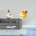 thumbnail image 2 of Figura De Resina De Chica Nube Estética, Escultura De Arte Abstracto, Estatua De Personaje Con Serpiente De Dibujos Animados, Adorno Decorativo De Mesa Para Oficina, Dormitorio, Regalo De, 2 of 8