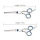 thumbnail image 2 of Conjunto de barbero Kits de peluquería 13 PCS Juego de tijeras de peluquero profesional de acero inoxidable Recortador de dientes para el cabello Tijeras de corte plano Peine, 2 of 7
