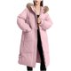 thumbnail image 2 of Abrigos y chaquetas informales con capucha de manga larga para mujer, abrigos largos y cálidos con capucha, chaquetas con cuello, parkas ajustadas de invierno, abrigos para mujer, 2 of 7