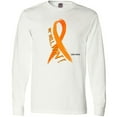 thumbnail image 3 of Inktastic We Will Win Against Leukemia Ribbon Long Sleeve T-Shirt, 3 of 5