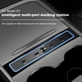 thumbnail image 4 of Adaptador Consola Central Hugtrwg USB Estación Acoplamiento 27W para Tesla Modelo 3 Y, 4 of 9