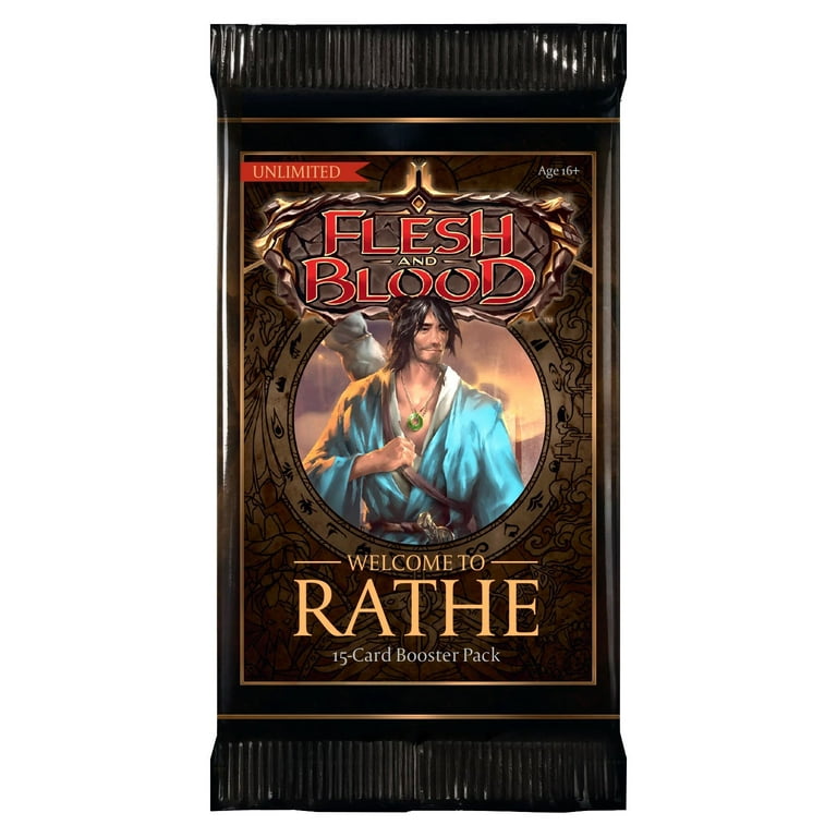 Flesh & Blood TCG Welcome to Rathe Unlimited Booster Box Flesh & Blood TCG Welcome to Rathe Unlimited Booster Box