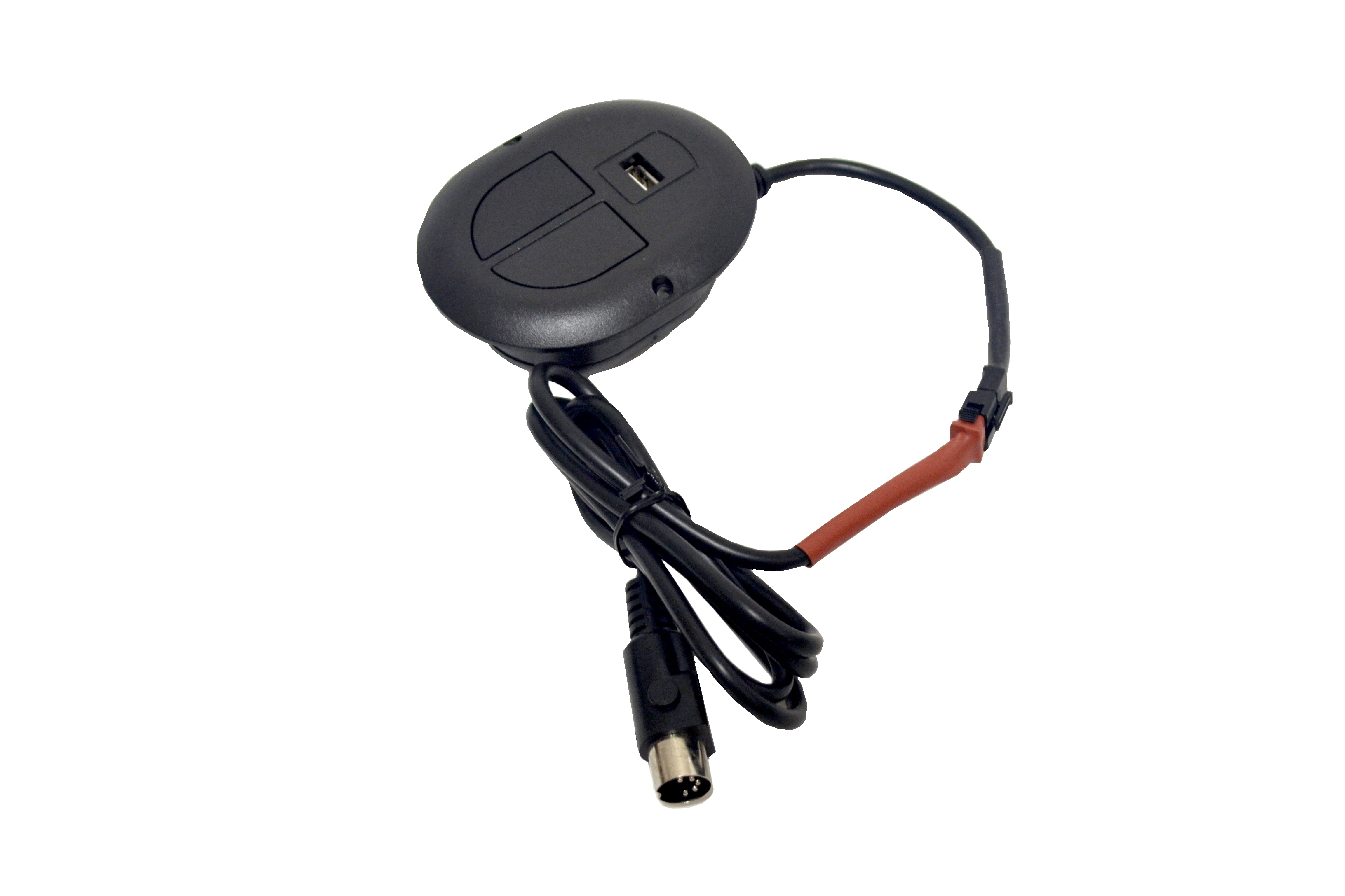 FR 2 Button Toggle Electric Recliner Hand Control Handset with USB for Recliner Lift chair, Left Side