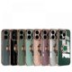 thumbnail image 2 of Funda protectora con anillo chapado para iPhone 16 y iPhone 15 Pro Max, color blanco, IP11, 2 of 3