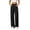 Black, variant on Womens Pants for Women Work Casual Relaxed Cigarette - Cargo Pocket Summer Black S