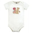 thumbnail image 3 of Hudson Baby Infant Girl Cotton Bodysuits, Fall Squirrel, 3-6 Months, 3 of 9