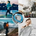 thumbnail image 3 of Outdoor Sports Cold Neck Ring Cooling Portable Neck Tube Wearable Neck Wraps Summer Heat Hands Cold Pack Reusable Neck Cooler, 3 of 5
