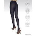 thumbnail image 6 of Melas Women's Opaque 60 Denier Microfiber Shaper Control Top Tights - Womens - Female (Small/Medium, Dark Navy), 6 of 12