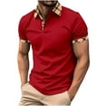 thumbnail image 1 of QIPOPIQ Polo pour Homme Coupe Ajustée Extensible Technique Liquidation, 1 of 6